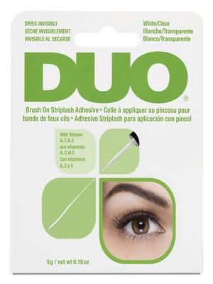 Ardell Duo Brush On - Striplash Adhesives White / Clear
